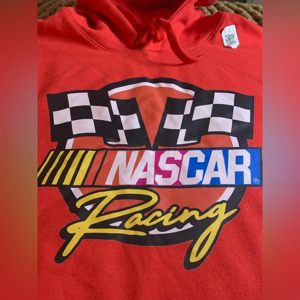 Nascar Bold Red hoodie - Picture 4 of 8